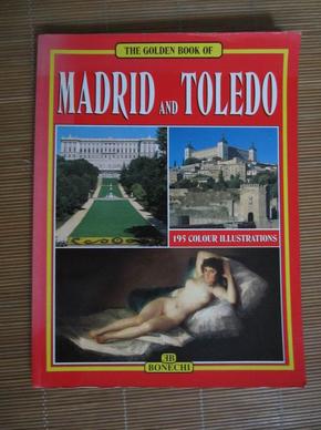 图文本：马德里及托莱多的金书（THE GOLDEN BOOK OF MADRID AND TOLEDO）英文版