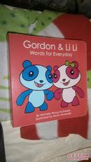 Gordon& LiLi  Words Everyday（原版小小孩英文读物，精美品佳，撕不烂）