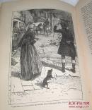 名著,乔治·艾略特等著作,约1892年纽约出版《亚当 .贝德》大量版画插图,24开开精装452页