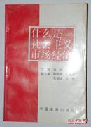 什么是社会主义市场经济  一册全 一版四印