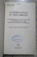 Conservation in the Library: A Handbook of Use and【英文原版精装】