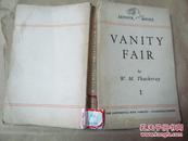 【英文原版】VANITY FAIR·第1、2两部合售（名利场民国英文版，1947年印，有精美插图，八品）