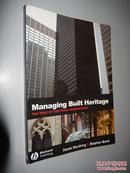 Managing Built Heritage: The Role of Cultural Significance 英文原版