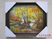 俄罗斯手绘风景油画60*50厘米（手绘油画原作）