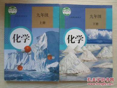 人民教育出版社 初中化学课本教科书教材全套2册