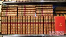 【著名英国伦敦ZAEHNSDORF装祯坊全皮精装】书面、书脊烫金/铜版藏书票/三面书口刷金/著名《阿尔丁版英国诗人集》（含《乔叟集》、《密尔顿集》、《斯宾斯集》、《德莱顿集》、《库伯集》、《柯林斯集》等）37册 THE ALDINE EDITION OF THE BRITISH POETS