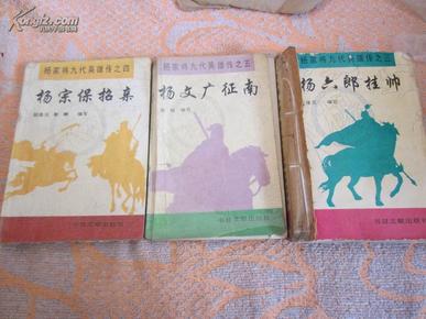 评书 杨家九代英雄传之三：《杨六郎挂帅》.（馆书打孔75品）