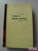 英文原版 design of machine elements fourth edition   机械元件设计  第四版