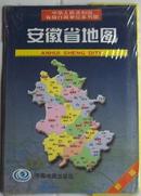 安徽省地图新版 【中华人民共和国，省级行政单位系列图】挂图