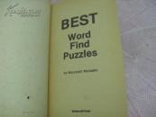 【英文原版】Best Word Find Puzzles