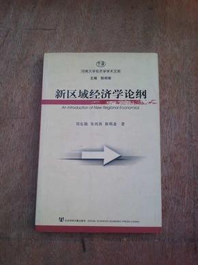 新区域经济学论纲——河南大学经济学学术文库