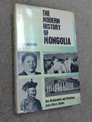 1968年伦敦出版《蒙古的近代史》