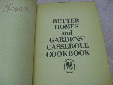 Better Homes and Gardens Casserole Cook Book【英文原版】