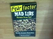 Mad Libs Fear Factor:Ultimate Gross Out