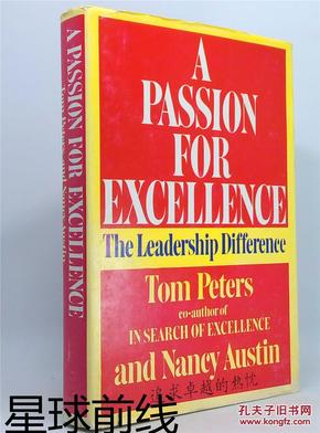 A Passion for Excellence: The Leadership Difference追求卓越的热忱(英语原版精装)