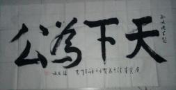 张友文书法作品