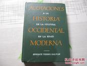 Acotaciones a la historia de la cultura occidental en la Edad Moderna