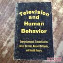 television and human behavior（电视和人类行为 英文原版见图）