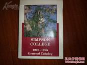 《simpson college 1993-1995  general  gatalog》