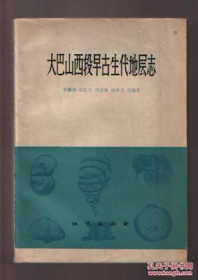 大巴山西段早古生代地层志