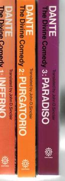 2010年牛津出版《旦丁的神曲3卷集：地狱，炼狱，天堂》平装24开