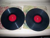 老唱片--黑胶，革命现代样板戏-海港（三，四，九，十面）两张 67年