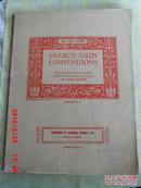 老乐谱 （英文原版） half hour edition favorite.salon compositions  library no  8