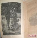 名著,乔治·艾略特等著作,约1892年纽约出版《亚当 .贝德》大量版画插图,24开开精装452页
