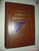 ANTHOLOGY OF AMERICAN LITERATURE VOLUME 1