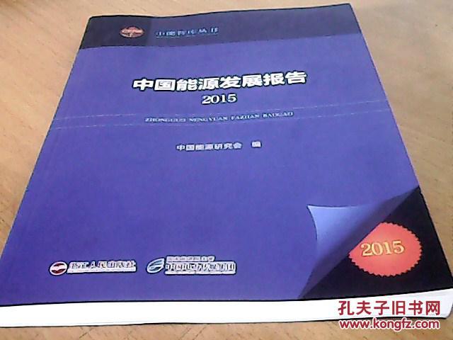 中国能源发展报告 2015（定价398元）