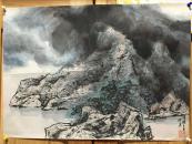 洪明道 山水 53*38
