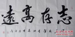 中华铁笔-书法-横幅-志存高远
