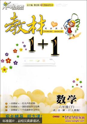 教材1+1同步讲习：数学（六年级下 RJ版 创新彩绘本）