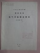 中华人民共和国国家标准：电气设备额定频率 GB 1980-80 [馆藏]