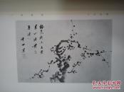 1968年《竹田先生百三十年祭纪念画谱》一函两厚册全，超大开本35.6*23厘米，日本南画大家田能村竹田的画集