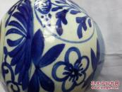 清代满工青花罐