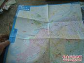 哈尔滨交通游览图 2005年3版5印 4开 冰雪旅游专版 哈尔滨街区图 哈尔滨市域旅游景点分布图 稀见