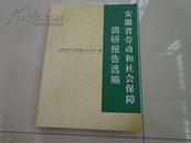 安徽省劳动和社会保障——调研报告选编