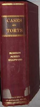 英文原版 Cases on torts [ W. L. Sharwood, Robin L. ; Phegan, C. S. Morison ]