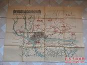 DT62、1949-09-19，油印彩绘手写本，国民党首府在大陆出版的最后一张地图，《广州市近郊地图》，大幅军用地图。