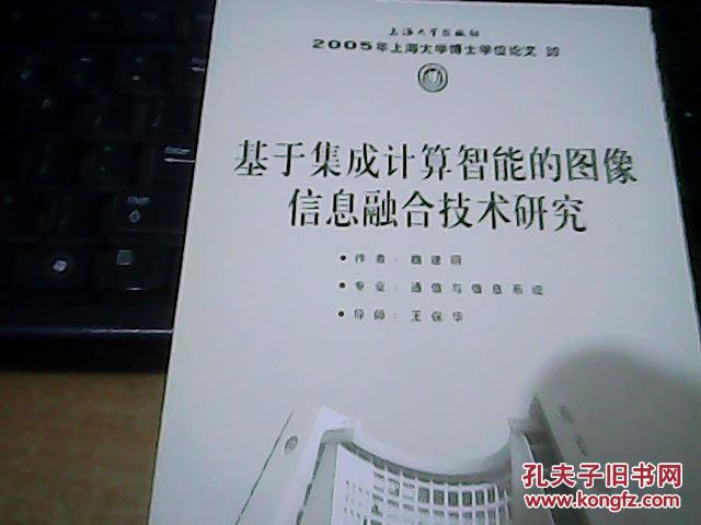 2005年上海大學博士學位論文30   基于集成計算智能的圖像信息融合技術研究