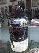 黑釉瓷瓶~当瓷片卖！