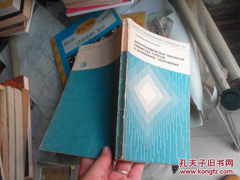 构筑物地基中土壤的电化学处理（外文版）