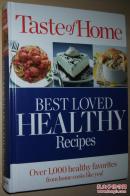 ◇英文原版书 Taste of Home Best Loved HEALTHY Recipes美国最佳家庭健康菜谱