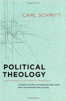 Political Theology：Four Chapters on the Concept of Sovereignty