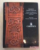 佳士得 纽约 1996年9月19日 旧金山中国古典家具博物馆旧藏专拍 书衣较旧，书完好95品