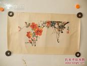 著名老画家--王羽仪 花卉小品