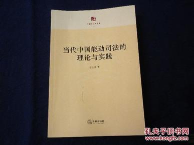 中国大法官文库：当代中国能动司法的理论与实践