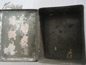 民国 华丽牌 香烟铁盒 尺寸为9*7.5*5cm