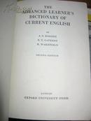 英国原装进口辞典 第二版牛津高阶英语词典 THE ADVANCED LEARNER’S DICTIONARY OF CURRENT ENGLISH